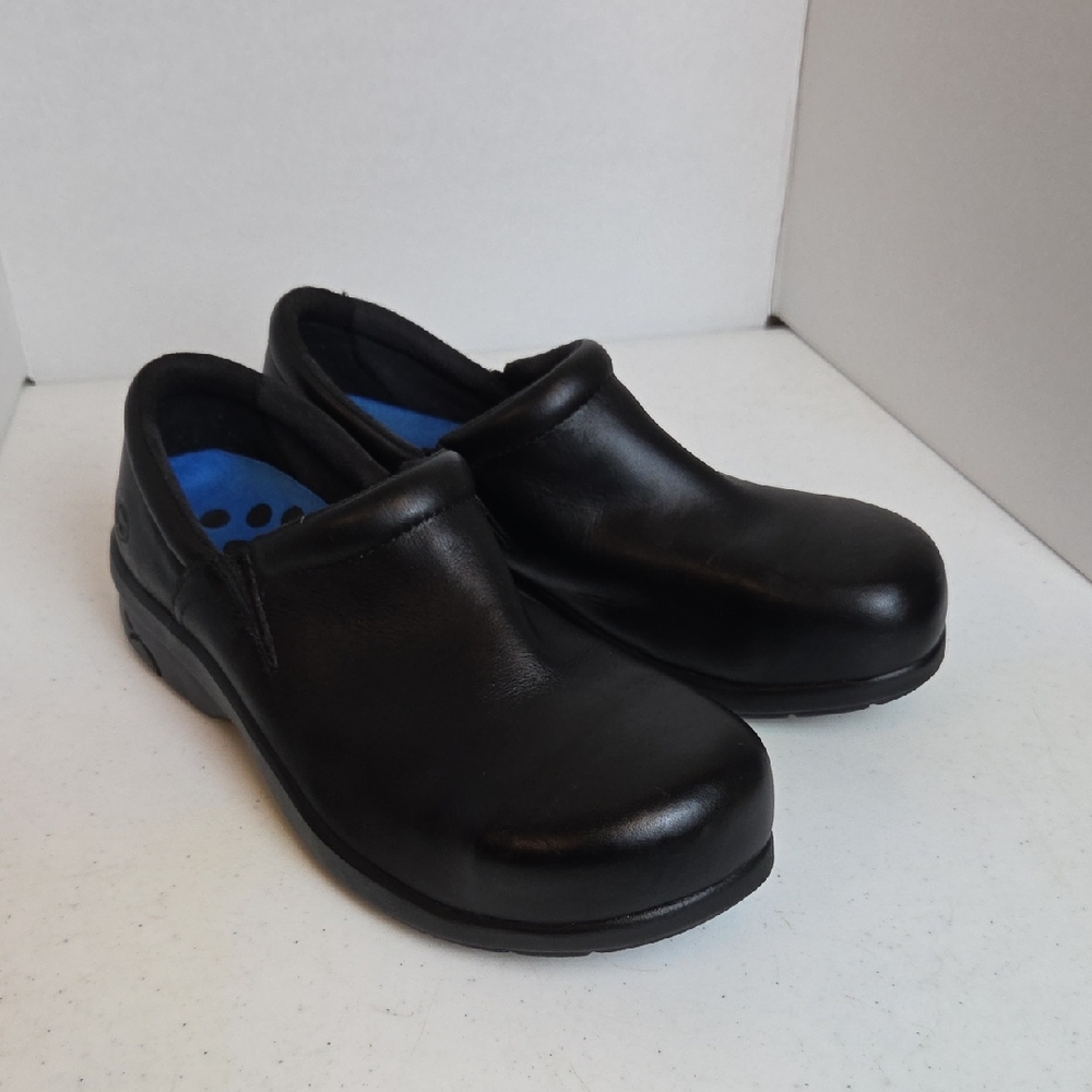 Timberland Pro ESD Anti Fatigue Steel Toe Women Black Size 11 Slip-On Work Shoes